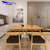 天米 TIMI 北欧白橡实木拉伸桌 可折叠桌 全实木餐桌椅 现代简约1.3米1.4米饭桌组合(原木色 1.3米餐桌)第4张高清大图