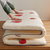 囡囡家纺  床垫软垫家用被褥子加厚垫双人1.8m床垫子宿舍单人(甜心草莓 透气款（WLN床垫）)第6张高清大图