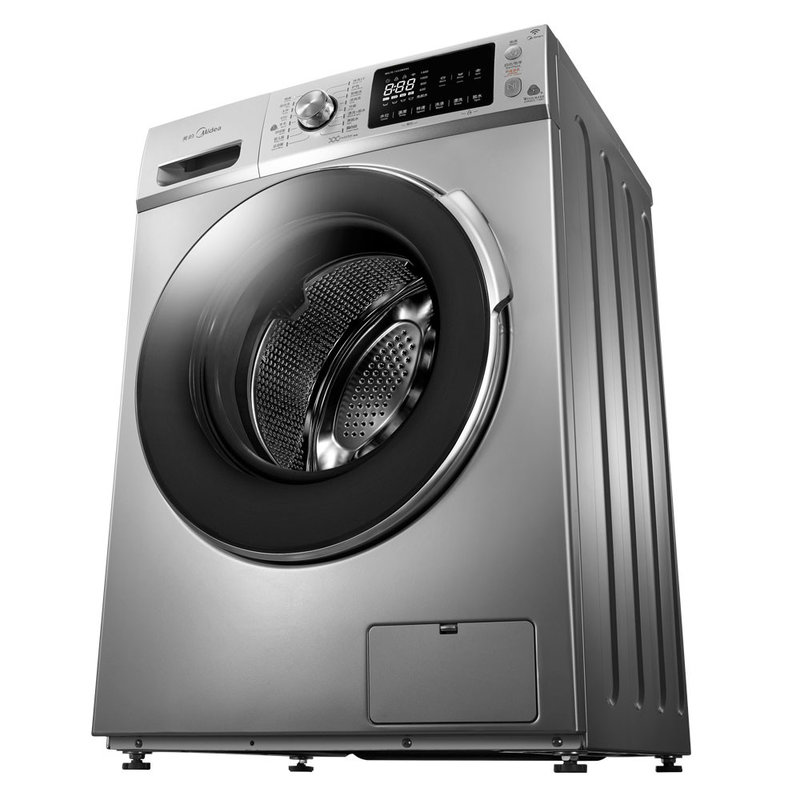 美的(midea) mg70-1433wdxs 银色 物联网,智能操控,变频 滚筒洗衣机