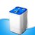 XPB36-1208  单桶小型迷你洗衣机 洗涤为主附带沥水半自动 可洗薄款床单被套(蓝色)第5张高清大图