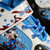 乐士169溜冰鞋儿童全套装 旱冰鞋儿童轮滑鞋轮滑护具套装 可调伸缩滑冰鞋男女直排轮(蓝色 M码（36-39）)第5张高清大图