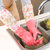 美丽雅保暖型手套HC017412 家务清洁橡胶洗碗手套 加绒加厚加长胶皮手套均码 颜色随机第5张高清大图