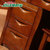 健舒宝 现代中式实木梳妆台小户型化妆桌卧室化妆台梳妆柜(经典白)第4张高清大图