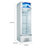 美的(Midea)SC-215GWM 立式展示柜玻璃门单温冷藏冰柜 饮料柜 商用展示柜冷柜第3张高清大图