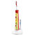飞利浦（Philips）儿童电动牙刷 儿童用充电式声波震动牙刷 清洁成长中牙齿  快速有效清洁(红 HX6311)第3张高清大图
