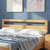 一米色彩 床 双人床 实木床1.5m婚床 1.8米单人床 北欧日式 软包软靠木质床 卧室家具(原木色标准款 1.8米单个床)第2张高清大图