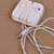 奕坤 耳塞式手机耳机 电脑耳塞 带线控话筒 苹果小米HTC三星手机兼容(买一条送一条)第4张高清大图