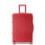GENVAS/君华仕万向轮行李箱密码旅行复古防刮登机箱拉杆箱(红色 24寸)第2张高清大图