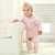 贝吻 *纯棉偏襟系带新生儿满月和服套装婴儿内衣宝宝衣服6021(粉色 59)第3张高清大图