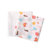 小米米minimoto婴儿纱布口巾方巾喂奶巾洗脸巾2条装(红色 小象+圆点)第2张高清大图