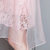 尊首(ZUNSHOU)2016夏季新品女士连衣裙 女时尚流行蕾丝纱网两件套连衣裙(粉色 M)第5张高清大图
