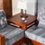 传世古韵 C18号水曲柳实木沙发组合 转角贵妃木沙发 现代中式客厅家具木质沙发(图片色 整套)第4张高清大图