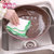 日本Fasola竹纤维洗碗巾抹布不沾油双层加厚吸水洗碗布厨房抹布第3张高清大图