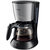 飞利浦（PHILIPS）咖啡机 家用滴漏式美式MINI咖啡壶 HD7435/20炫酷金属色 小巧便捷 香气漩涡科技(黑色 一键启用 洗碗机可用)第2张高清大图