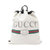 Gucci中性白色徽标抽绳皮革背包495477-0GCBT-8821白色 时尚百搭第6张高清大图
