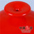 中国龙瓷德化白瓷 艺术瓷器礼品摆件 16cm天地方圆-红(曲院风荷)ZGH0082第5张高清大图