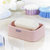 茶花双层香皂盒沥水肥皂盒旅行创意欧式浴室无盖塑料便携双层防水(两个装)第4张高清大图