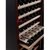 美晶(Raching)W330A实木红酒柜 家用恒温 压缩机 80-100瓶葡萄酒柜 冰柜(橡木棕)第5张高清大图