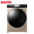 三洋（SANYO）10公斤变频滚筒洗衣机DG-F100566BX(金色 有电梯配送入户)(金色 10公斤)第2张高清大图