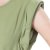 梦奴娅正品 2013夏装新款女装 百搭雪纺无袖T恤无袖雪纺衫MNY120324(浅绿 M)第5张高清大图