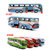 大号旅游巴士公共汽车模型合金声光回力五开门公交客车玩具878(绿色)第4张高清大图