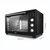 美的（Midea）家用电烤箱台式 38升大容量 多功能家庭烘焙蛋糕面包烤炉箱 MG38CB-AA(黑色)第5张高清大图