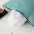 格莉安GELIAN 顺滑丝光枕芯羽丝棉枕头一对/单只装舒适家纺床上用品(丝光-绿 一只装)第5张高清大图