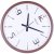 天王星客厅挂钟 现代创意时尚简约艺术静音时钟表石英钟 1691-1木纹第3张高清大图
