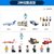 XINLEXIN航空飞机系列兼容乐高积木拼装颗粒玩具益智大型客机【856颗粒积木】 贴合紧密 ABS材质第4张高清大图