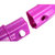 JOEREX/祖迪斯8节可拆人体按摩呼拉圈EX 紫色JIC020可拆卸健美呼啦圈腰塑身(紫色)第4张高清大图