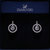 Swarovski/施华洛世奇 银色镀铑镶钻耳环 女士耳饰 1039066(白色)第5张高清大图
