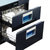 西门子（SIEMENS） HS244600W 嵌入式消毒柜玻璃双门大容量消毒碗柜(黑色)第2张高清大图