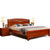 木巴现代简约实木双人床 橡胶木烤漆1.8米 卧室家具第5张高清大图