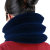 康扉 颈椎牵引器 颈椎枕 家用护颈脖子充气颈托KF3005 深蓝色 升级款(蓝色)第4张高清大图