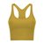 门牌9号 含胸垫工字瑜伽背心女裸感定型防震跑步运动内衣健身上衣(M 白色)第5张高清大图