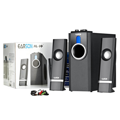 耳神（EARSON) ER2806 2.1声道多媒体电脑音箱（黑色）