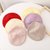 SUNTEKins秋冬新款韩版婴幼儿童洋气针织帽贝雷帽子宝宝柔软画家毛线帽(约7个月-4岁（46-52cm）有弹性 西瓜红 （猫耳朵)第2张高清大图