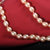 梦克拉 珍珠项链 紫魅流香 7-8mm 椭圆 强光无瑕 珍珠项链 女(浅粉色)第3张高清大图