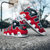 Nike 耐克经典款皮蓬复刻大Air篮球鞋男气垫运动鞋女黑红色(AV7947-001 40)第3张高清大图