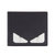 FENDI芬迪男士黑色皮革双折钱包7M0169-A3DO-F1387黑色 时尚百搭第2张高清大图