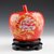 景德镇陶瓷器 中国红苹果花瓶 新房装饰品现代时尚家居工艺品摆件第5张高清大图