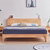 A家 日式纯实木床北欧原木床1.2米1.5米1.8米简约现代床实木主卧次卧双人床(单床 1.5米)第2张高清大图