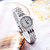 天梭(TISSOT)瑞士手表 力洛克系列经典复古精致机械女士手表(黑色)第2张高清大图