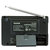 【加赠6节5号干电池】德生收音机PL380 黑色新款便携式充电全波段高考四六级英语听力考第5张高清大图