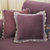 木儿家居 单人双人三人百搭易清洗沙发垫沙发套沙自由搭配(水晶绒花紫色 70*70)第4张高清大图