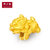 「新品」周大福喜狮系列 吉祥醒狮转运珠足金黄金吊坠R 21441第4张高清大图