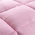 帝堡龙 秋冬加厚羽丝绒 冬被 被子 被芯(粉色)第3张高清大图