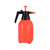 苏识 高压新款1L 洒水壶气压式喷雾器消毒压力浇水壶手持喷水壶（计价单位：个）橘红色(橘黄色 默认)第2张高清大图