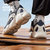 鸿星尔克男跑鞋减震耐磨运动鞋44灰 国美超市甄选第4张高清大图