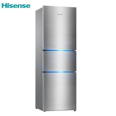 海信（Hisense）BCD-218D/Q 218升 三门三温冰箱 直冷 冷冻冷藏 保鲜存储 静音节能 家用电冰箱